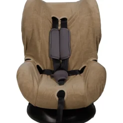 MamaLoes Badstof Nougat Groep 1+ Autostoelhoes