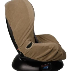 MamaLoes Badstof Nougat Groep 1+ Autostoelhoes