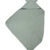 MamaLoes Beer Badstof Stone Green Badcape