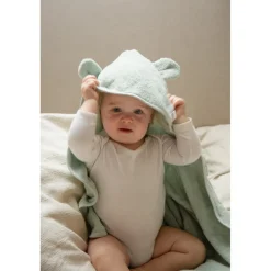 MamaLoes Beer Badstof Zand Badcape