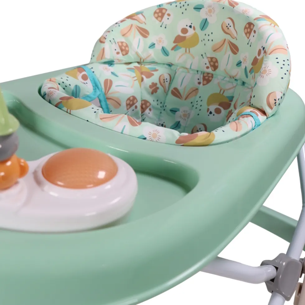 MamaLoes Evi Stone Green Loopstoel