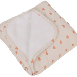 MamaLoes Hartjes Fleece 70x90cm Babydeken