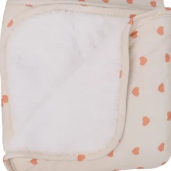 MamaLoes Hartjes Fleece 70x90cm Babydeken