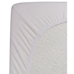 MamaLoes Jersey Wit 40 x 80 cm Wieg Hoeslaken