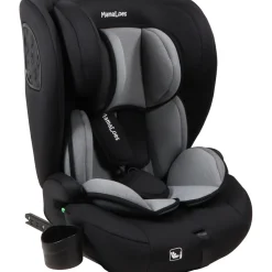 MamaLoes Mick Zwart/Grijs Isofix 76-150 cm i-Size Autostoel