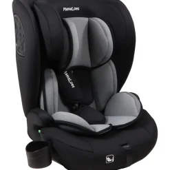 MamaLoes Mick Zwart/Grijs 76-150 cm i-Size Autostoel