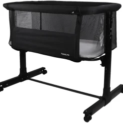 Mamaloes Noé Zwart Co-Sleeper Wieg aan Bed