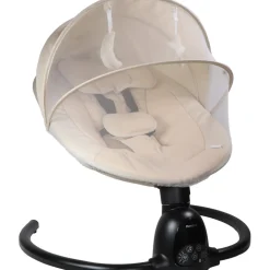 MamaLoes Noud Beige Elektrische Babyschommel