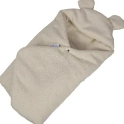 MamaLoes Teddy Boucle Naturel Multifunctioneel Wikkeldeken