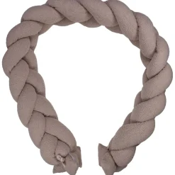 MamaLoes Teddy Boucle Nougat 210 cm Braided Bedbumper