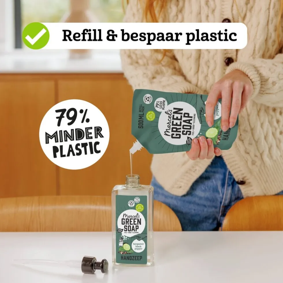 Marcel's Green Soap Bergamot & Black Pepper Handzeep