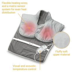 medisana HP 630 Warmtekussen voor rug en schouders