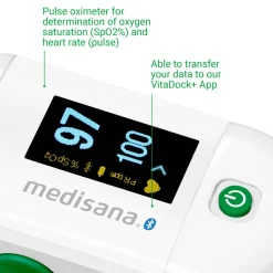 medisana PM 100 Connect saturatiemeter