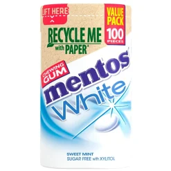 Mentos White Sweet Mint Kauwgom