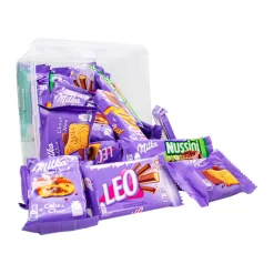 Milka maandpakket koekjes met chocolade