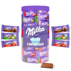 Milka Naps chocolade kerstcadeau "Merry Christmas"