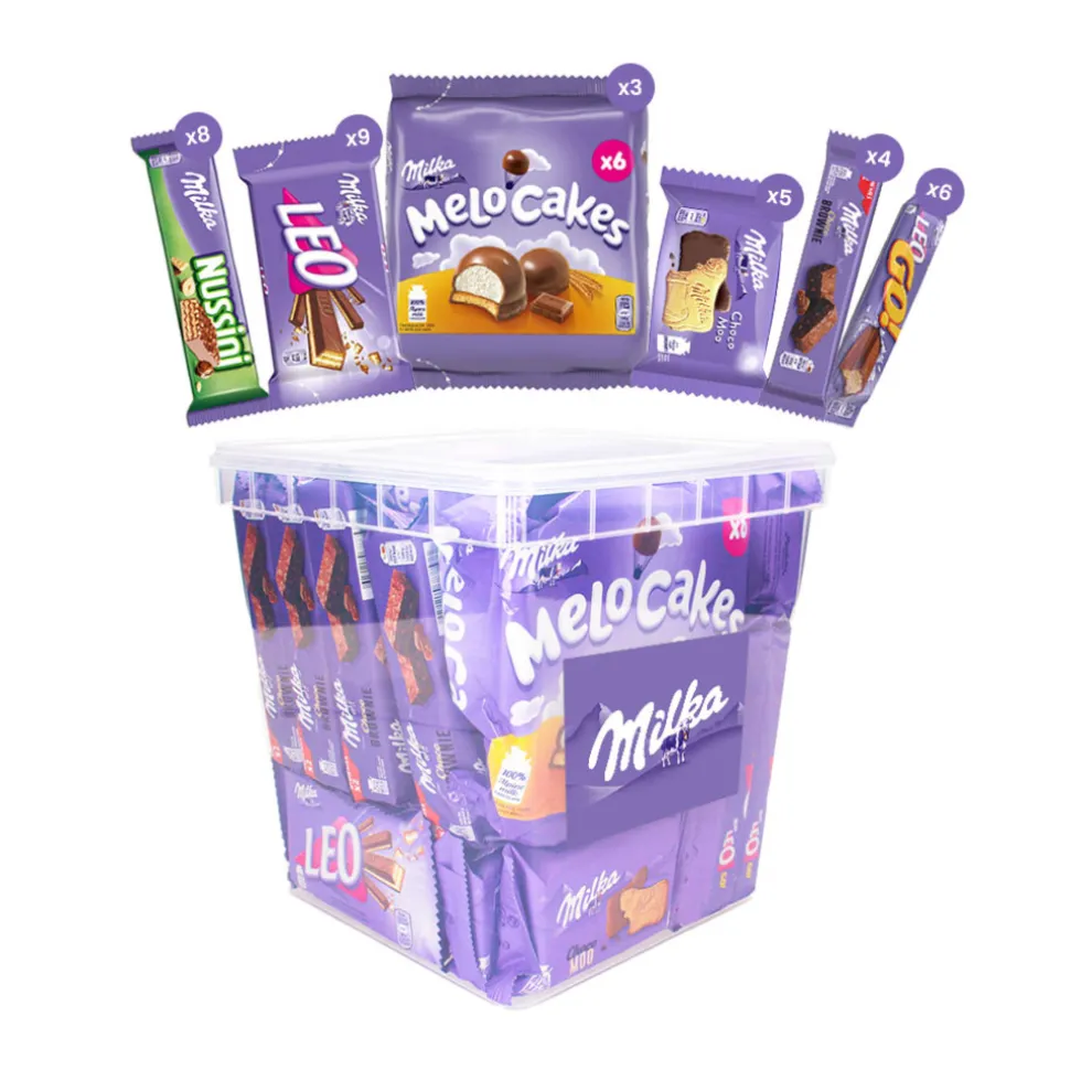 Milka Variety Value pack: chocolade & koekjespakket