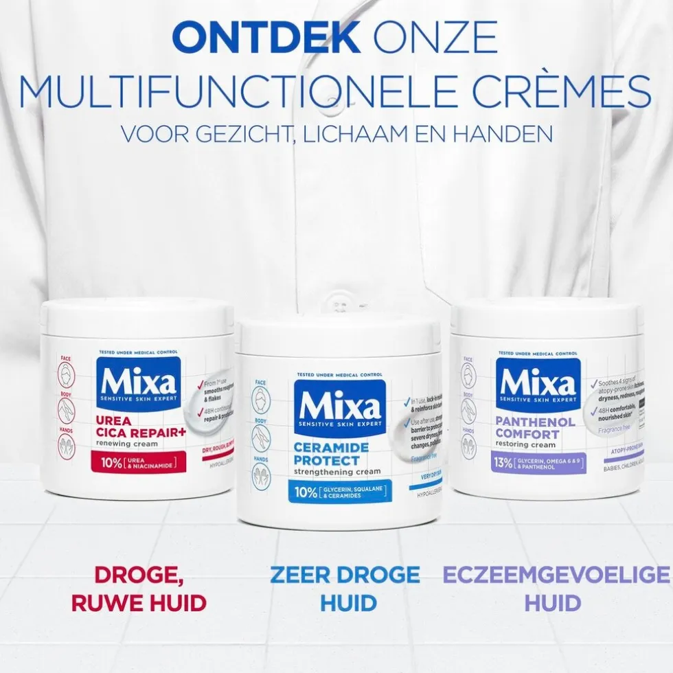 Mixa Panthenol Comfort Kalmerende Crème