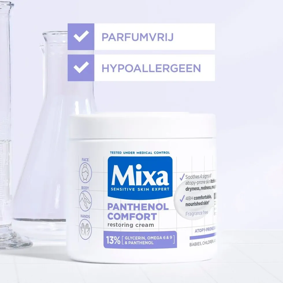 Mixa Panthenol Comfort Kalmerende Crème