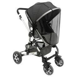 Mordesign Black Muskietennet / Klamboe voor Buggy en Wandelwagen