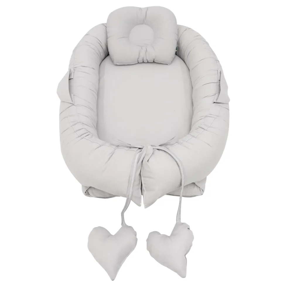 Mordesign Grey Babynest met Kussen