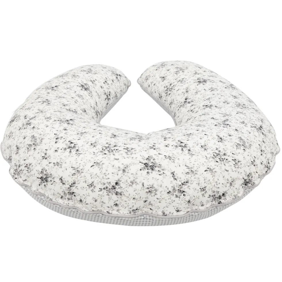 Mordesign Grey Flowers Voedingskussen