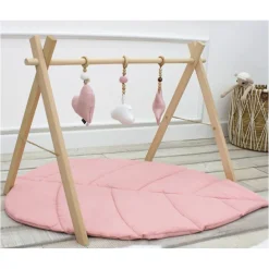 MorDesign Leaf Wood Babygym en Speelkleed