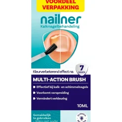 Nailner Multi-Action 2-in-1 Kalknagelkwastje