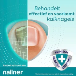 Nailner Multi-Action 2-in-1 Kalknagelkwastje