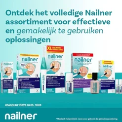 Nailner Multi-Action 2-in-1 Kalknagelkwastje