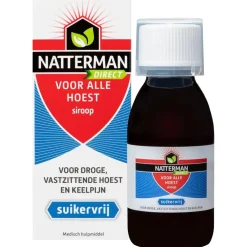 Natterman Direct Voor Alle Hoest Suikervrije Siroop