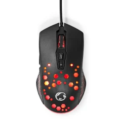 Nedis GMWD410BK 7-knops gamingmuis met RGB