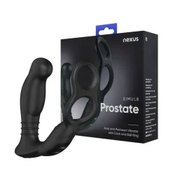 Nexus Simul8 Prostaat Vibrator met Cockring & Ballstretcher