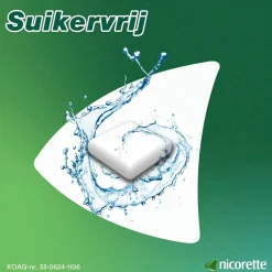 Nicorette Classic 2mg Suikervrije Kauwgom
