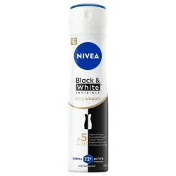 NIVEA Black & White Invisible Silky Smooth Antitranspirant Spray