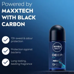 NIVEA Men Deep Beat Antitranspirant Roller