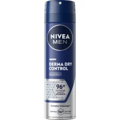 NIVEA Men Derma Dry Control Antitranspirant Spray
