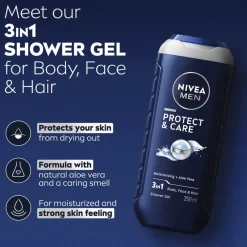 NIVEA Men Protect & Care 3-in-1 Douchegel