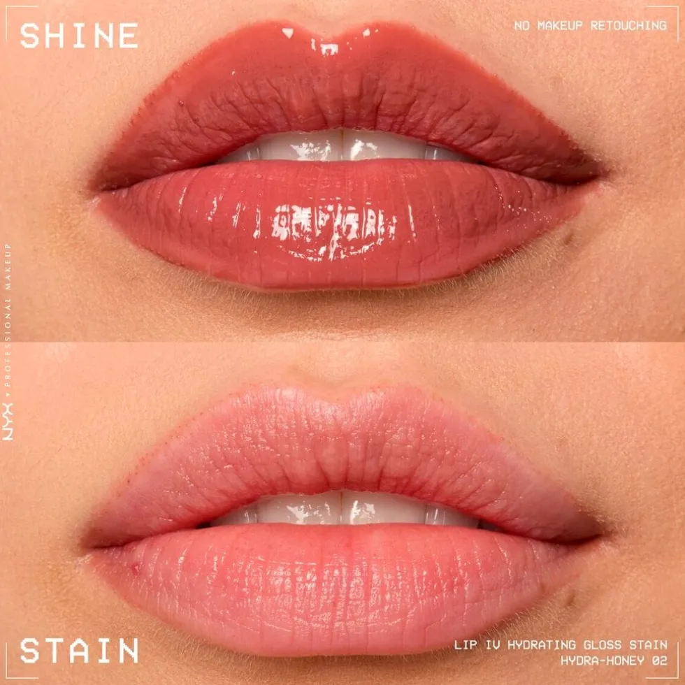 NYX Professional Makeup Lip IV 02 Hydra-Honey Hydraterende Lipgloss