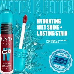 NYX Professional Makeup Lip IV 08 Drippin' In Rose Hydraterende Lipgloss