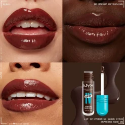 NYX Professional Makeup Lip IV 06 Espresso Soak Hydraterende Lipgloss