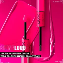 NYX Professional Makeup Shine Loud SHLP16 Goal Getter Lipstick