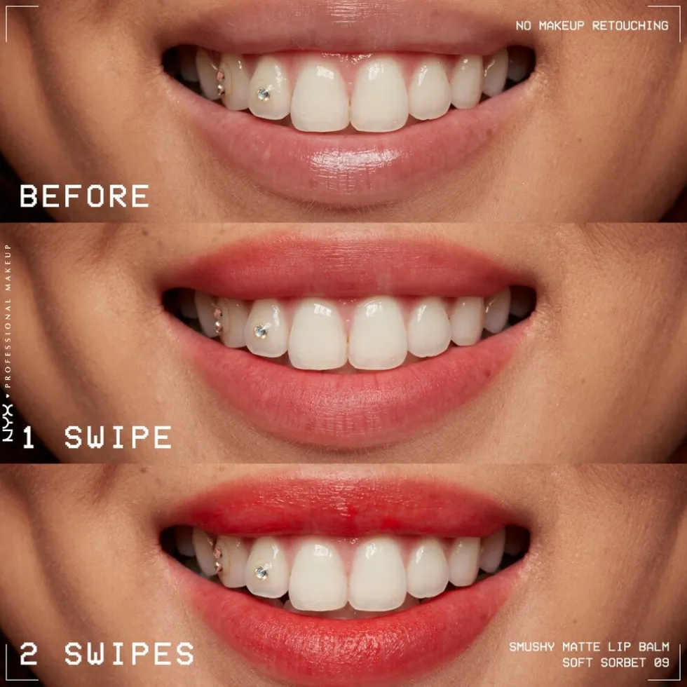 NYX Professional Makeup Smushy 03 Sweet Smack Matte Lip Balm