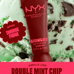 NYX Professional Makeup Smushy 08 Smudge Fudge Matte Lip Balm