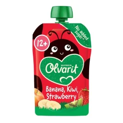 Olvarit 12+M Banaan Kiwi Aardbei Knijpfruit