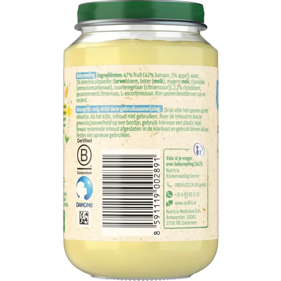 Olvarit 8+M Banaan Koek