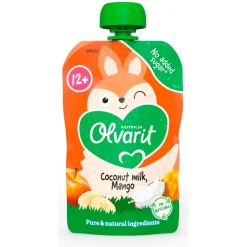 Olvarit 12+M Kokosmelk Mango Knijpfruit