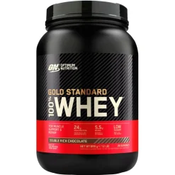 Optimum Nutrition Gold Standard Double Rich Chocolate 100% Whey Protein Powder