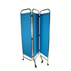 Orange Medicals Opvouwbaar Kamerscherm Op Wielen 3-delig