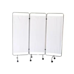 Orange Medicals Opvouwbaar Kamerscherm Op Wielen 3-delig